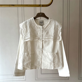 Sea New York MARIE Embroidery Jacket, Hvid